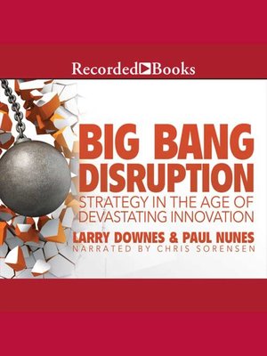cover image of Big Bang Disruption